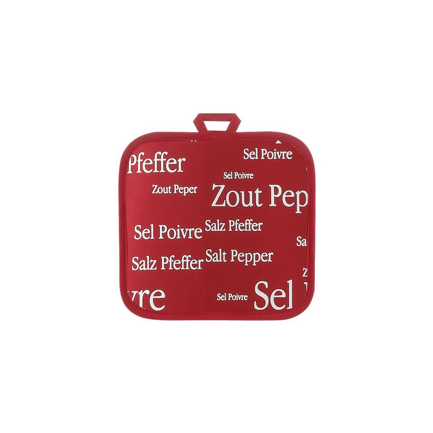 Manique SEL & POIVRE rouge